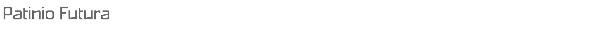 Patinio Futura Patinio Futura.ttf font preview